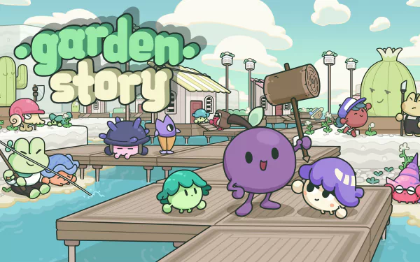 video game Garden Story HD Desktop Wallpaper | Background Image