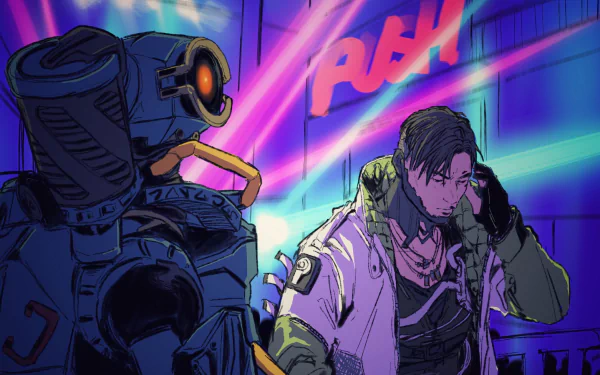 Pathfinder (Apex Legends) Crypto (Apex Legends) video game Apex Legends HD Desktop Wallpaper | Background Image