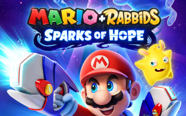 Mario video game Mario + Rabbids Sparks of Hope HD Desktop Wallpaper | Background Image