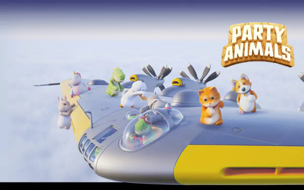 video game Party Animals HD Desktop Wallpaper | Background Image