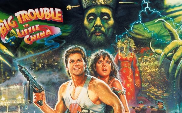 Movie Big Trouble In Little China Kurt Russell Kim Cattrall HD Wallpaper | Background Image