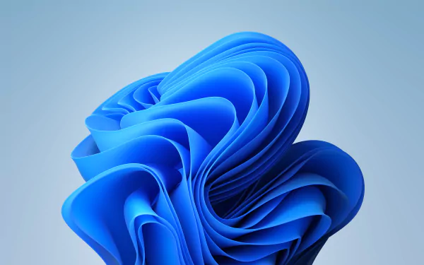blue technology Windows 11 HD Desktop Wallpaper | Background Image