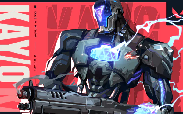 KAY/O (Valorant) video game Valorant HD Desktop Wallpaper | Background Image
