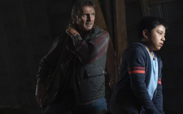 Liam Neeson movie The Marksman HD Desktop Wallpaper | Background Image