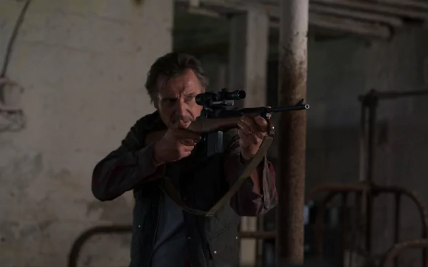 Liam Neeson movie The Marksman HD Desktop Wallpaper | Background Image