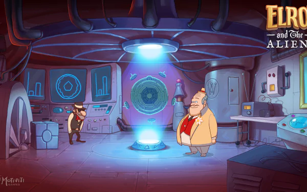 video game Elroy and the Aliens HD Desktop Wallpaper | Background Image