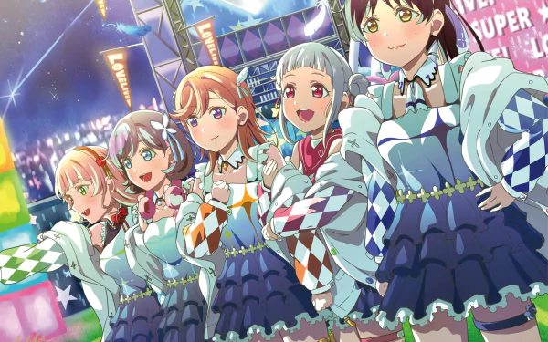 Sumire Heanna Keke Tang Kanon Shibuya Ren Hazuki Chisato Arashi Anime Love Live! Superstar!! HD Desktop Wallpaper | Background Image