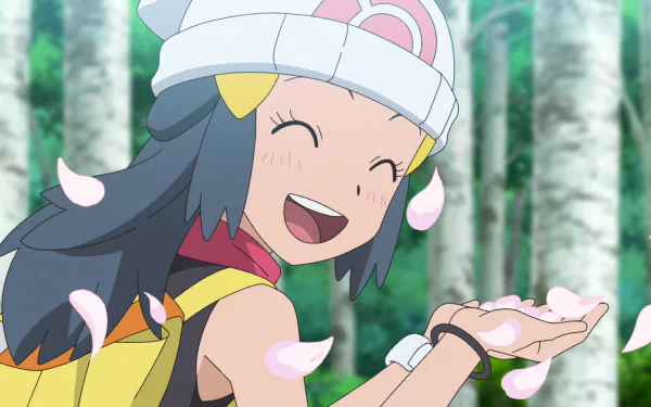 Dawn (Pokémon) Anime Pokémon HD Desktop Wallpaper | Background Image