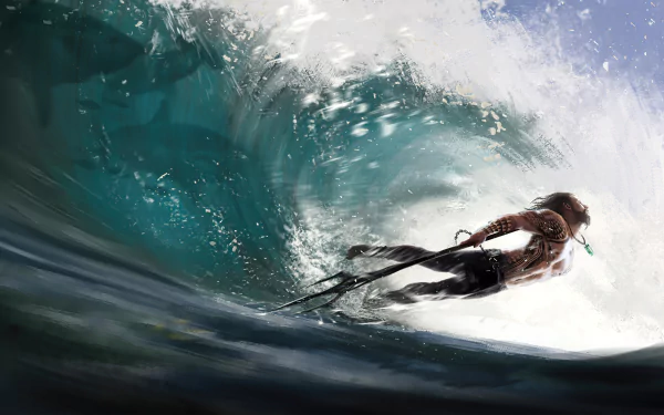 wave Arthur Curry DC Comics Comic Aquaman HD Desktop Wallpaper | Background Image