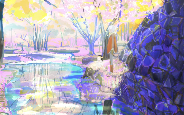 Fushi (To Your Eternity) Mia (To Your Eternity) Anime To Your Eternity HD Desktop Wallpaper | Background Image