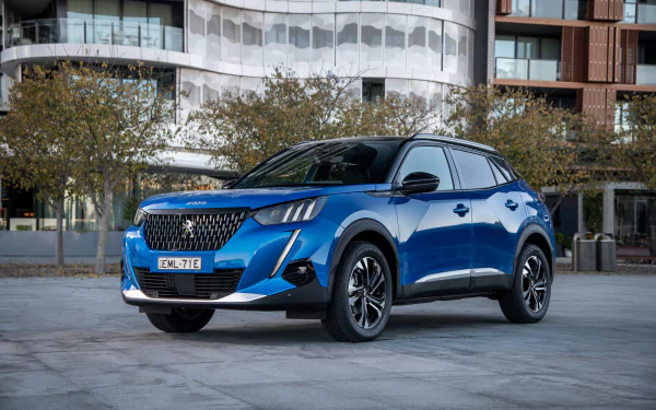  Blue 2020 Peugeot 2008 GT