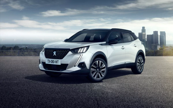  White 2019 Peugeot 2008 GT Line