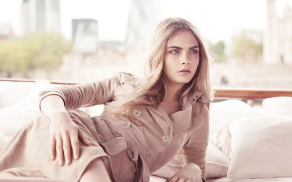 blonde English model actress Celebrity Cara Delevingne HD Desktop Wallpaper | Background Image