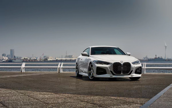  White BMW 4 Series Coupé M Sport Package (G22)