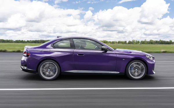  Purple BMW M240i xDrive Coupé Worldwide (G42)