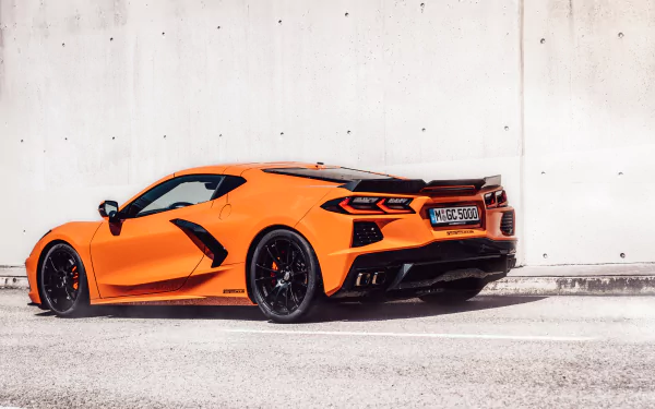  Orange 2021 Geiger Chevrolet Corvette (C8)