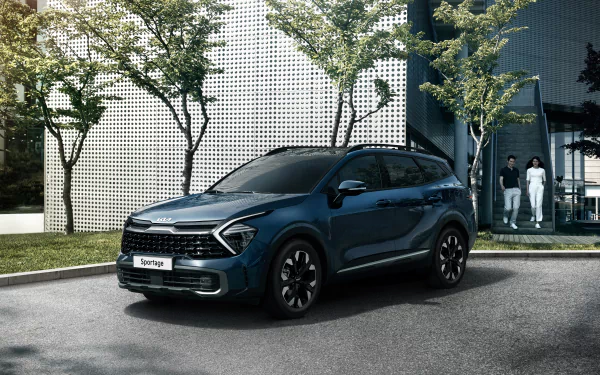  Blue Kia Sportage X-Line