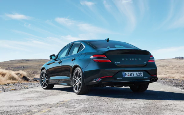  Blue 2021 Genesis G70 2.0T