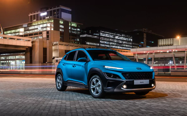  Blue 2021 Hyundai Kona