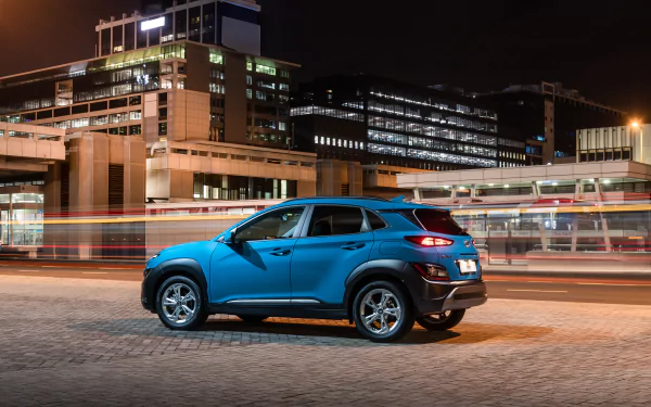  Blue 2021 Hyundai Kona
