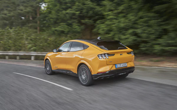  Orange Ford Mustang Mach-E GT