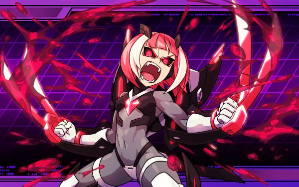 video game Azure Striker Gunvolt 2 HD Desktop Wallpaper | Background Image