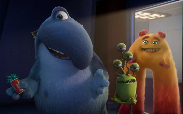 Duncan (Monsters Inc.) Fritz (Monsters Inc.) Val Little (Monsters Inc.) TV Show Monsters at Work HD Desktop Wallpaper | Background Image