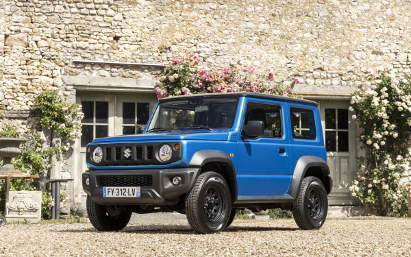  Blue 2021 Suzuki Jimny Commercial