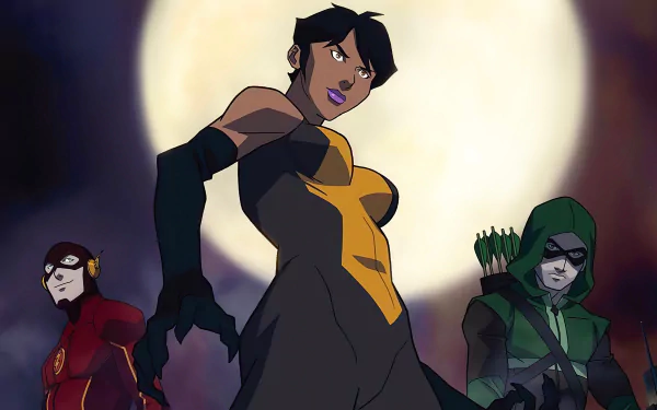 Vixen (DC Comics) Oliver Queen Green Arrow Flash Barry Allen TV Show HD Desktop Wallpaper | Background Image
