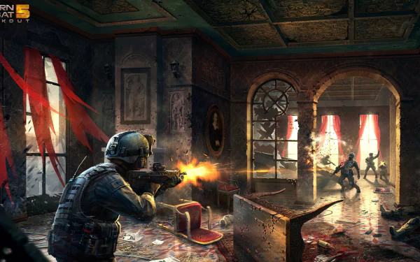 video game Modern Combat 5: Blackout HD Desktop Wallpaper | Background Image