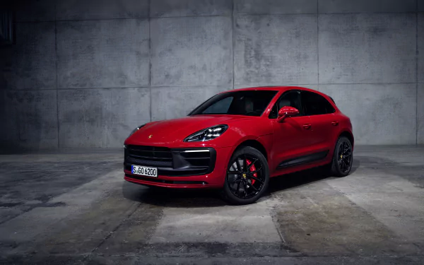  Red Porsche Macan GTS (95B)