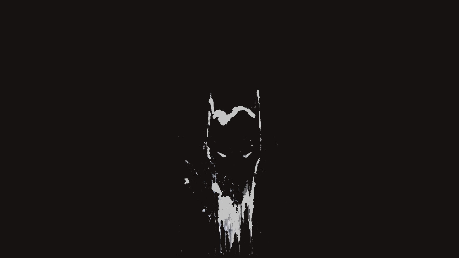 Cool looking dark wallpaper of The Batman. by Exentric