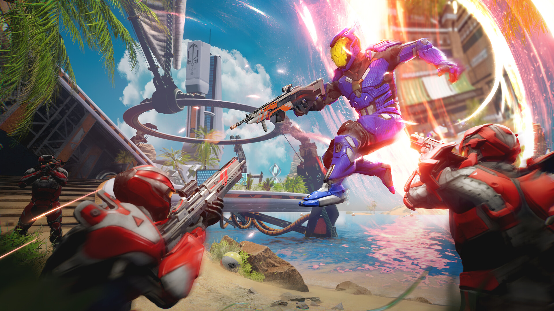 Splitgate's “community-focused” map creator might be a Forge killer