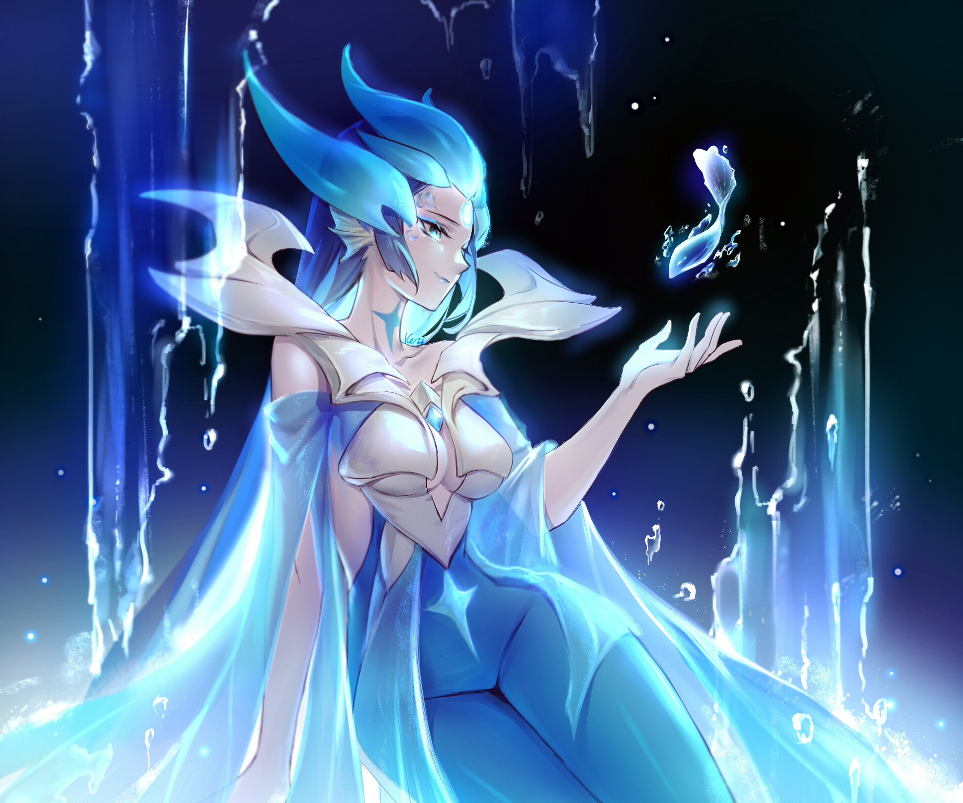 Video Game Genshin Impact HD Wallpaper by kezi.