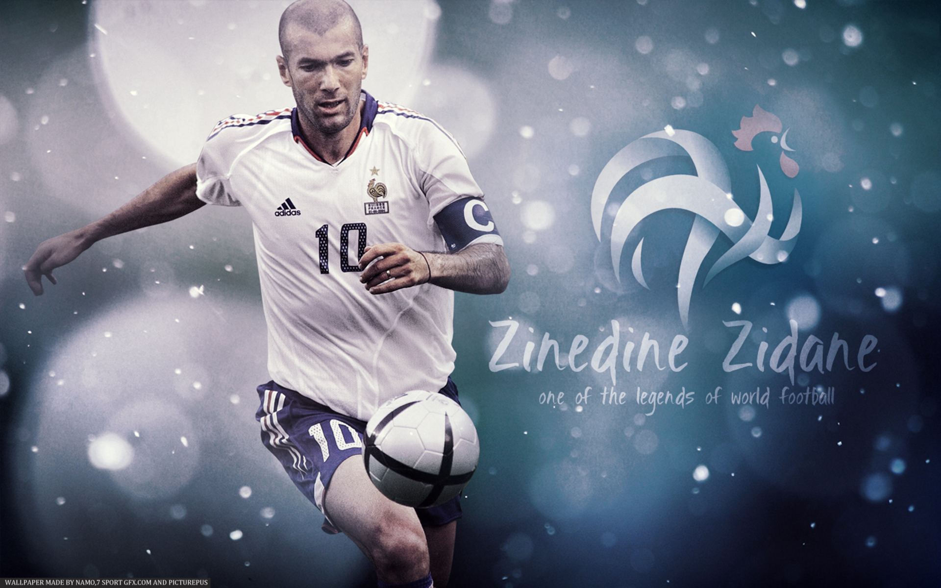 Sports Zinedine Zidane HD Wallpaper | Background Image