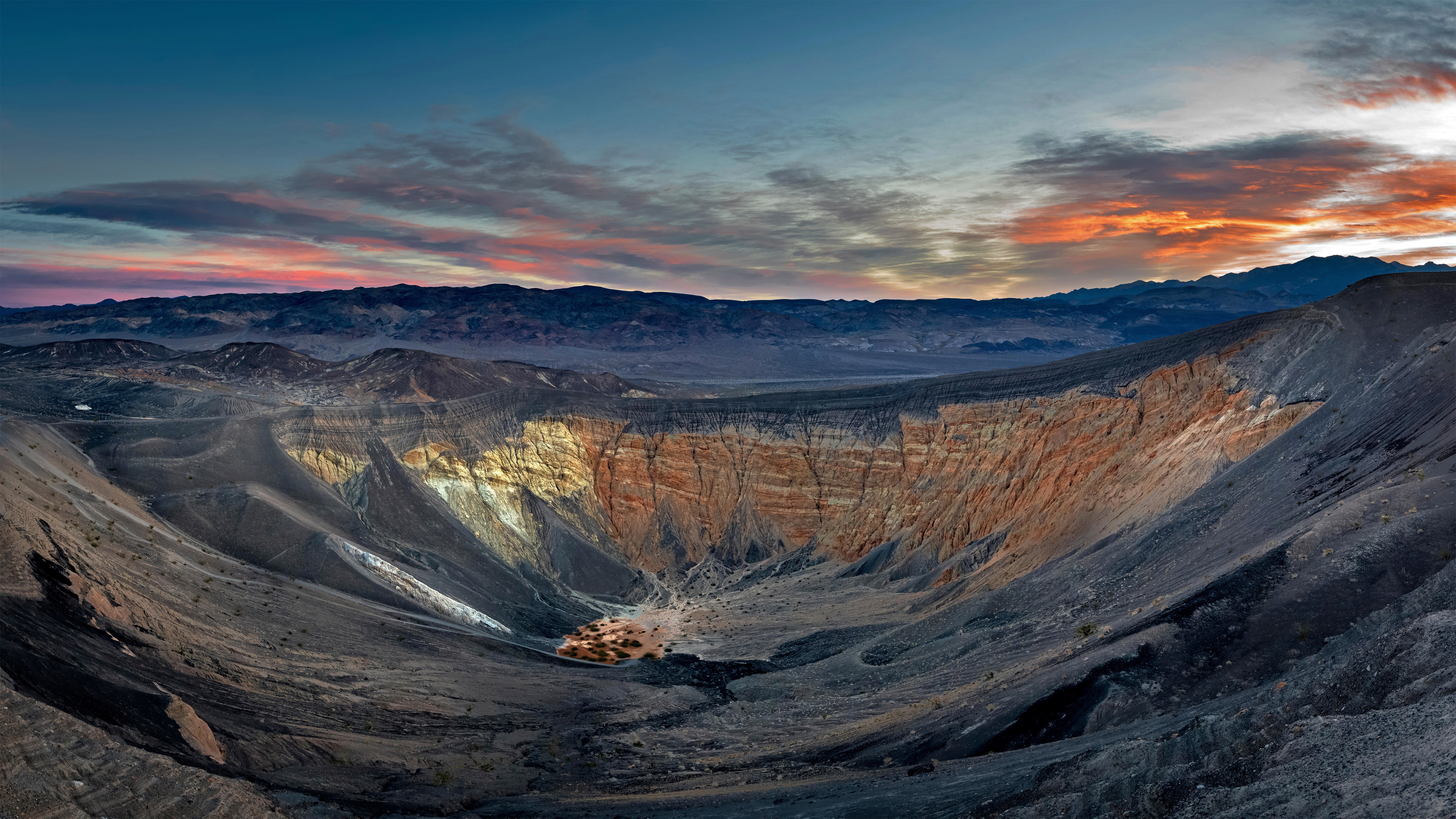 Ubehebe Crater in Death Valley National Park, California, USA by Albert Knapp