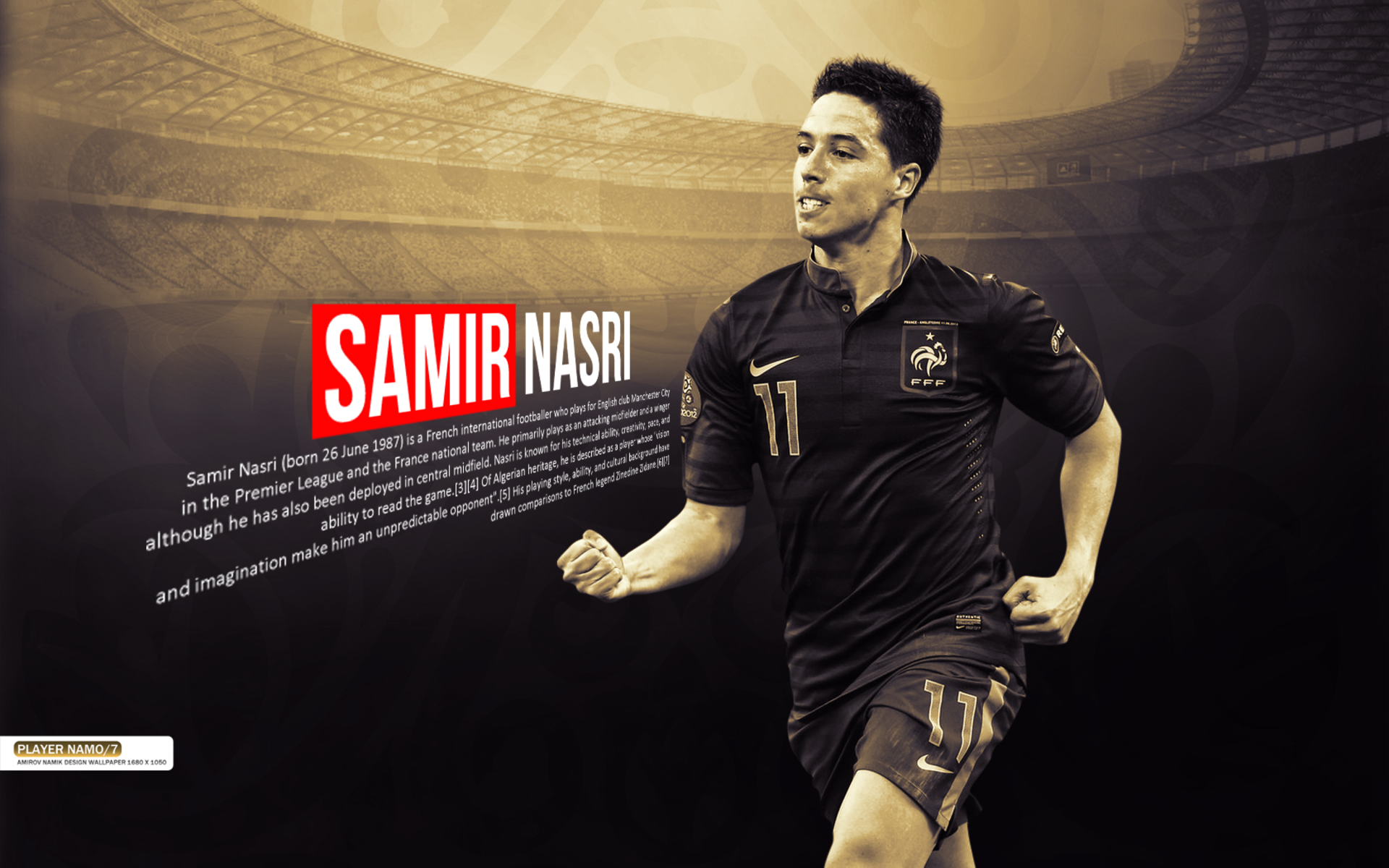 Sports Samir Nasri HD Wallpaper