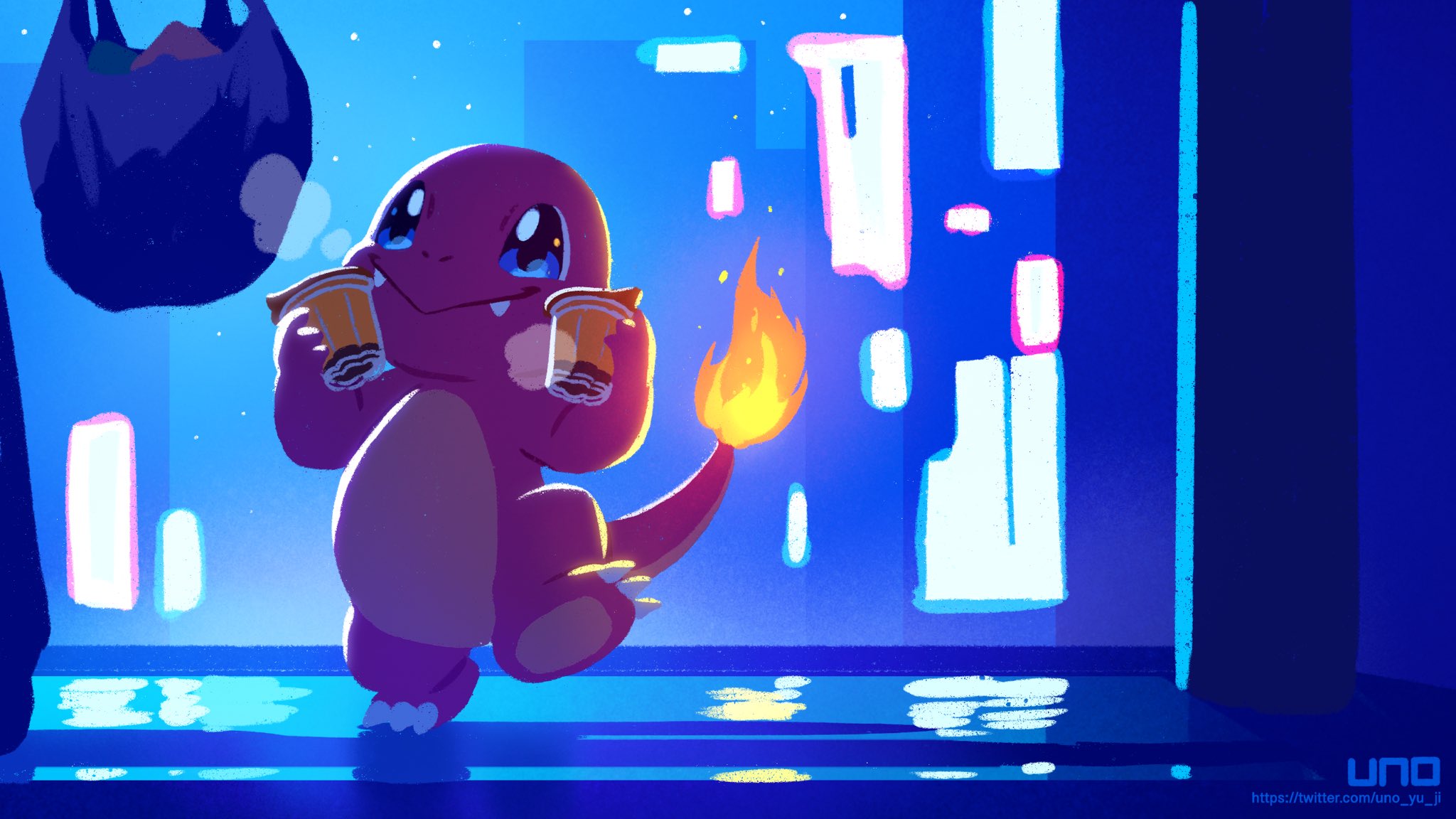 Papel de Parede Pokemon - Charmander Evoluções