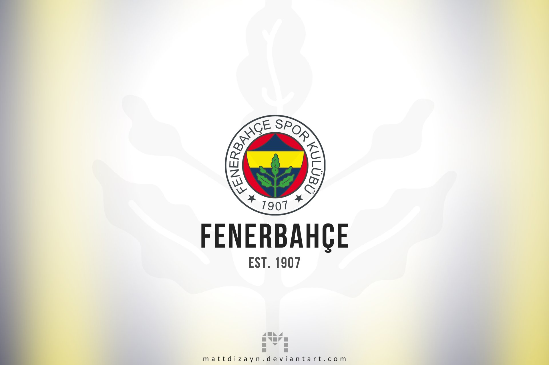 Download Soccer Emblem Logo Fenerbahçe S.K. Sports 4k Ultra HD Wallpaper