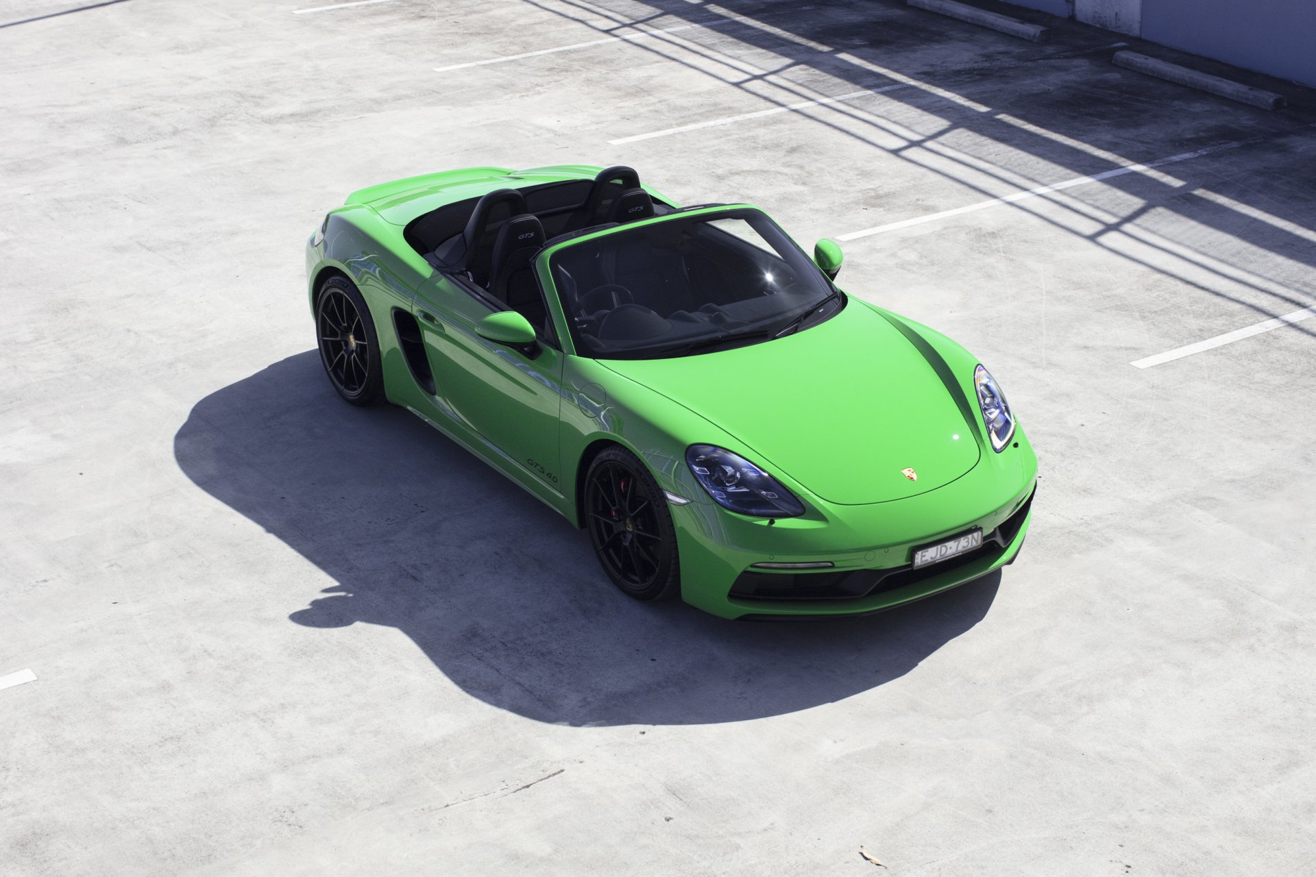 Download Porsche 718 Vehicle Porsche 718 Boxster GTS 4.0 HD Wallpaper