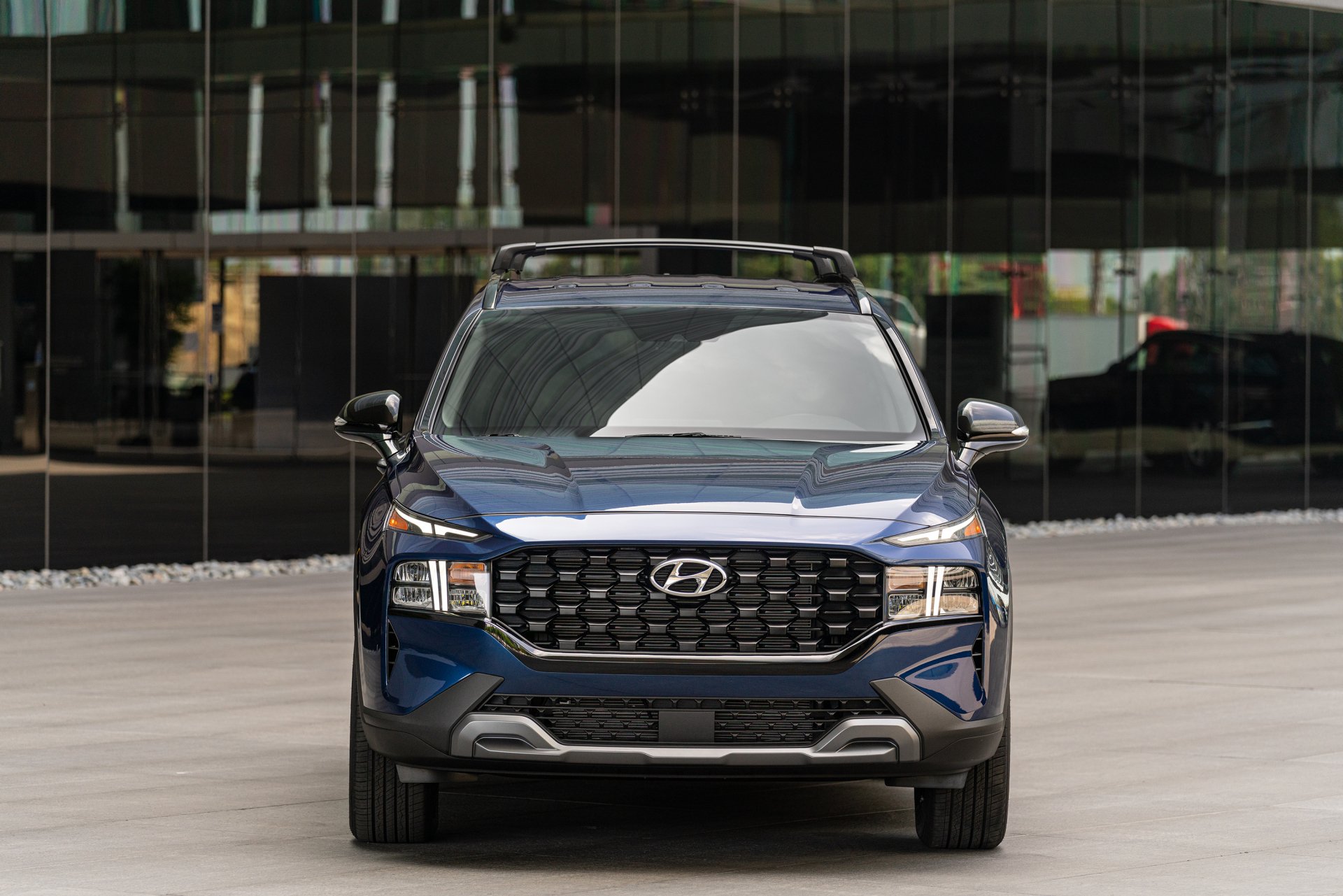 Blue 2022 Hyundai Santa Fe XRT (TM)