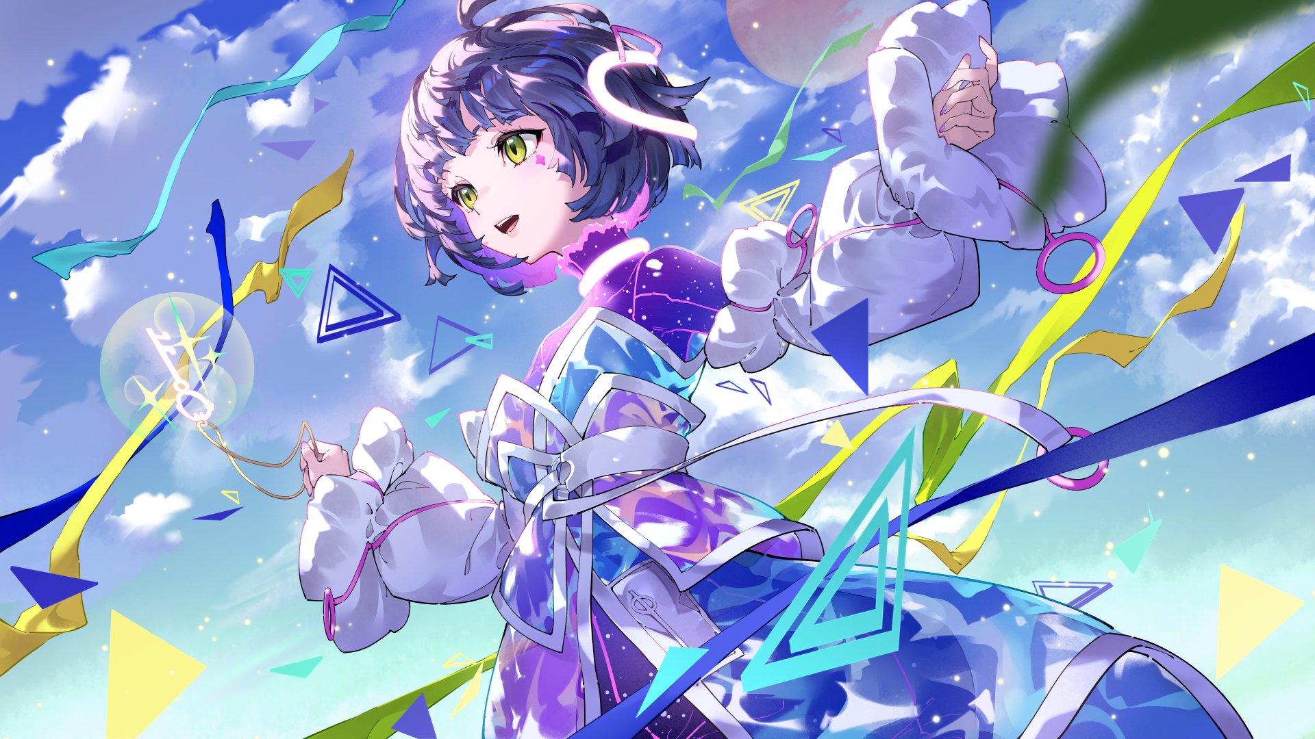 Download Anime Virtual Youtuber 4k Ultra HD Wallpaper by エシュアル