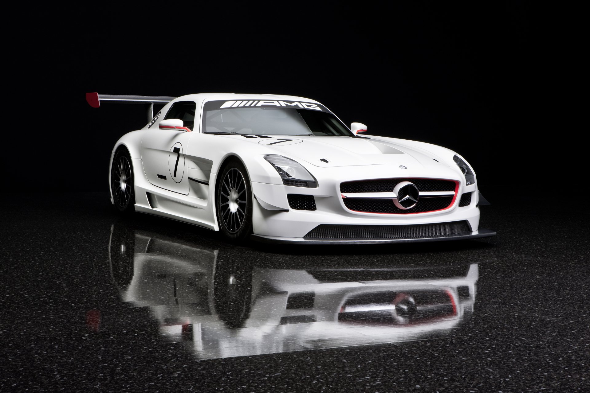 Download Vehicle Mercedes-Benz SLS AMG 4k Ultra HD Wallpaper