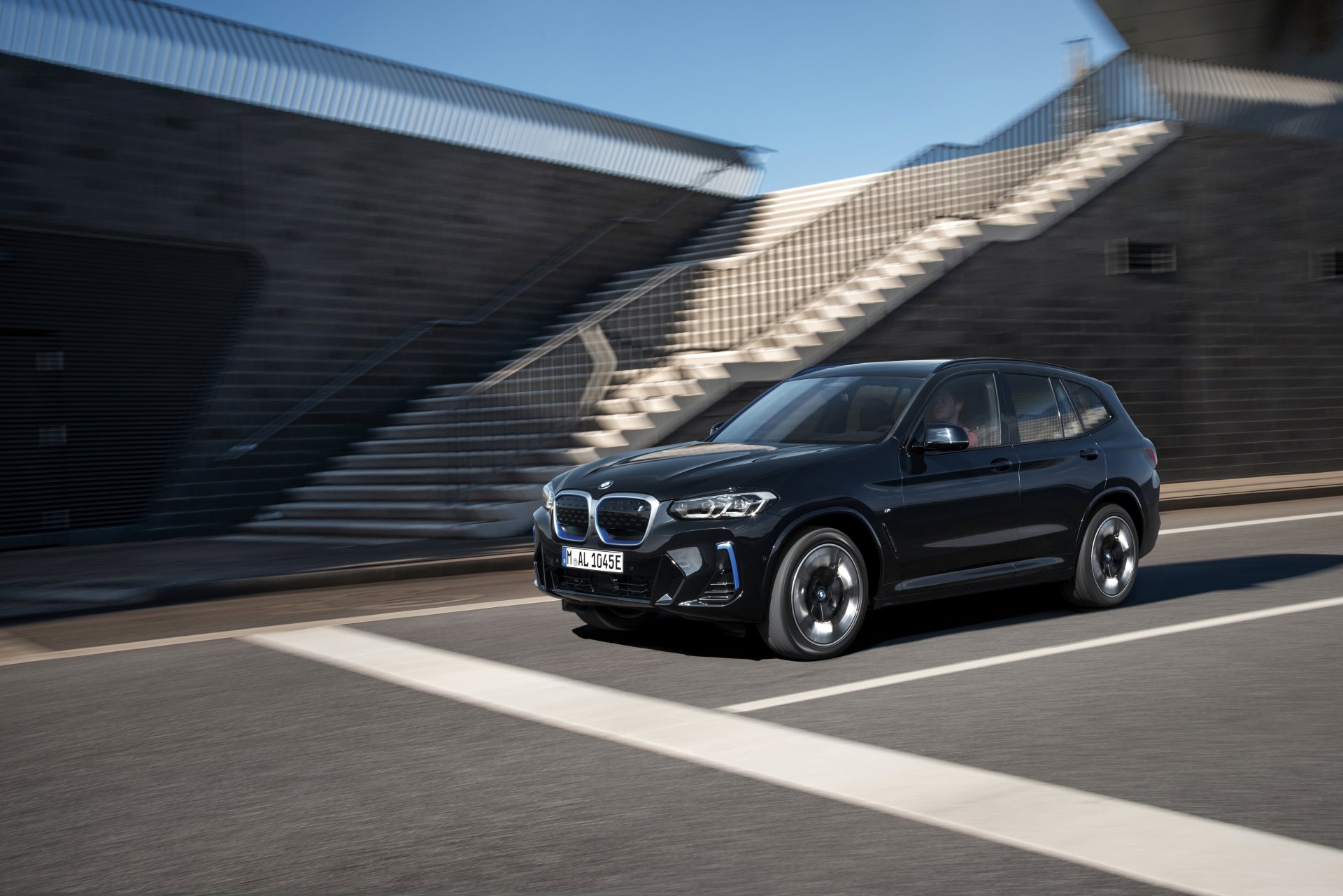 Download SUV Electric Car Vehicle BMW IX3 4k Ultra HD Wallpaper