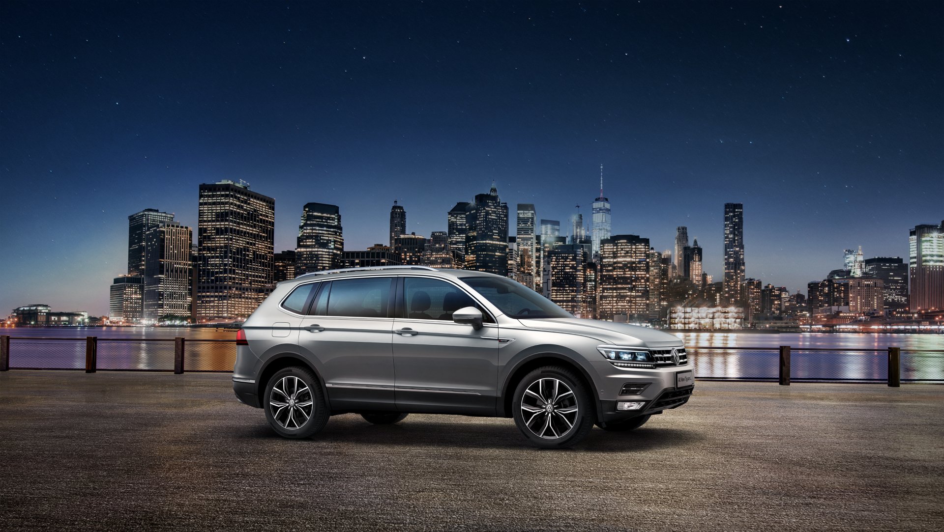 Download SUV Vehicle Volkswagen Tiguan L 4k Ultra HD Wallpaper