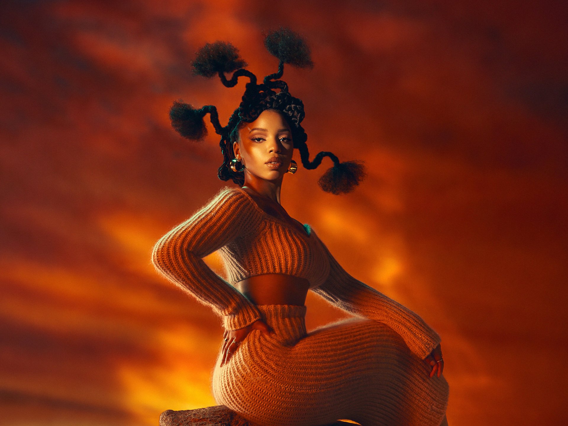 Download Music Chloe Bailey HD Wallpaper