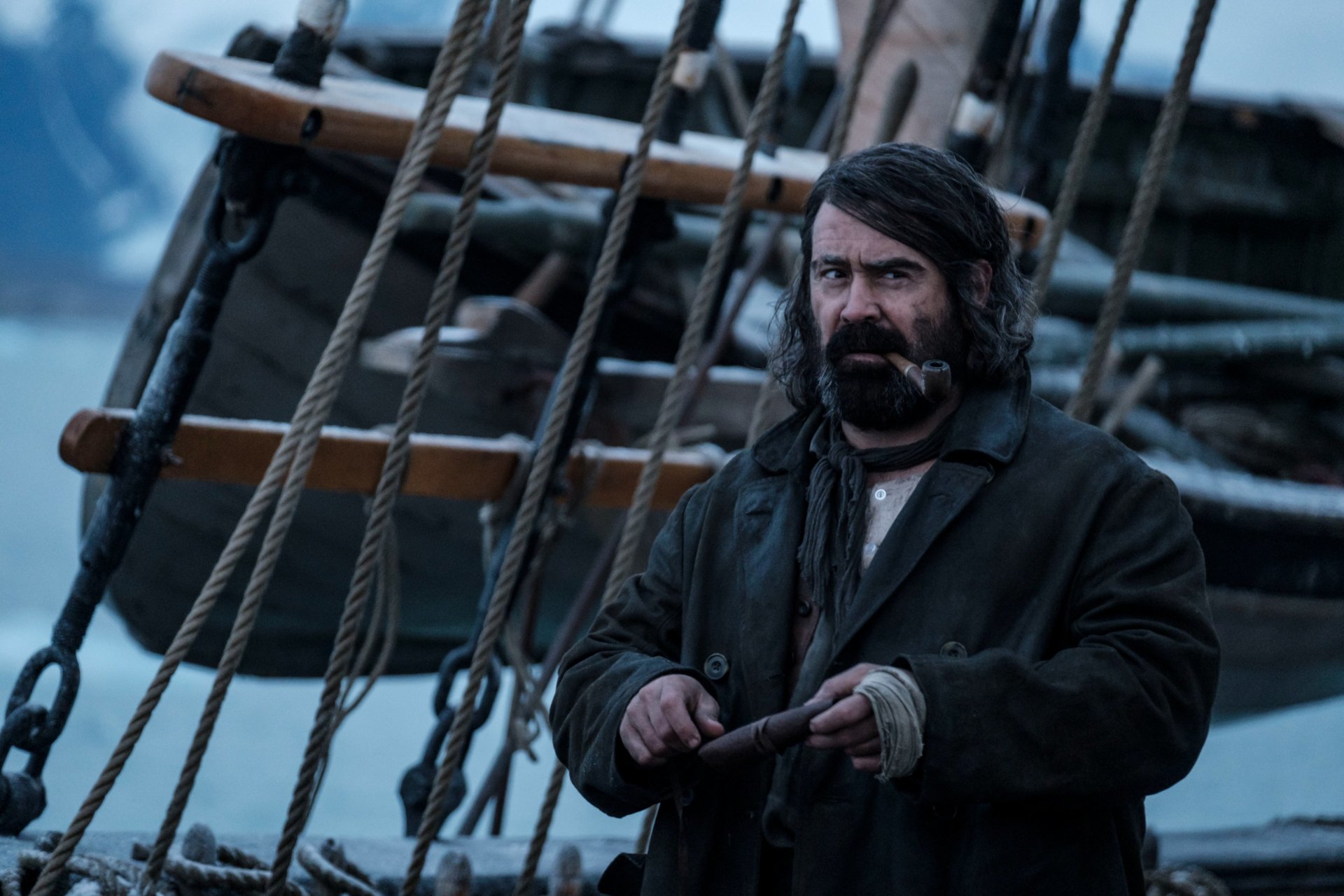 Download Colin Farrell TV Show The North Water HD Wallpaper