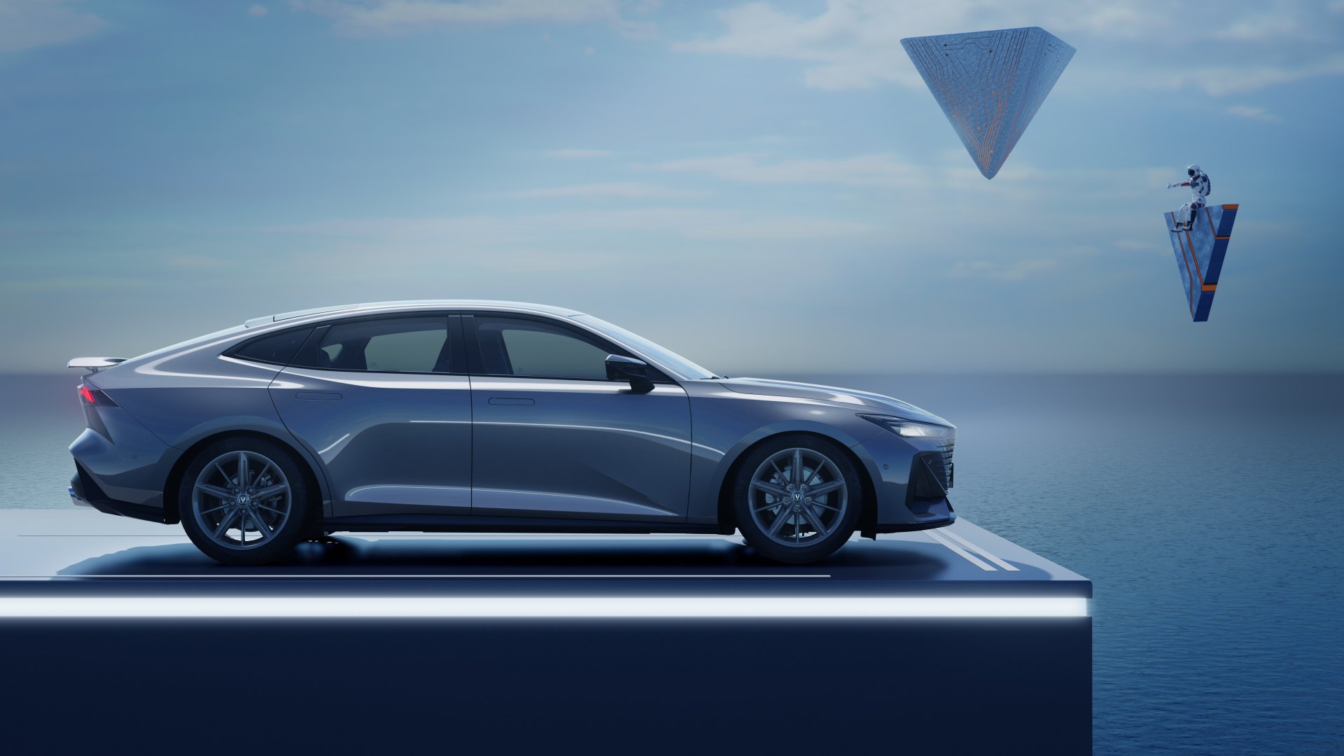 Download Vehicle Changan UNI-V 4k Ultra HD Wallpaper