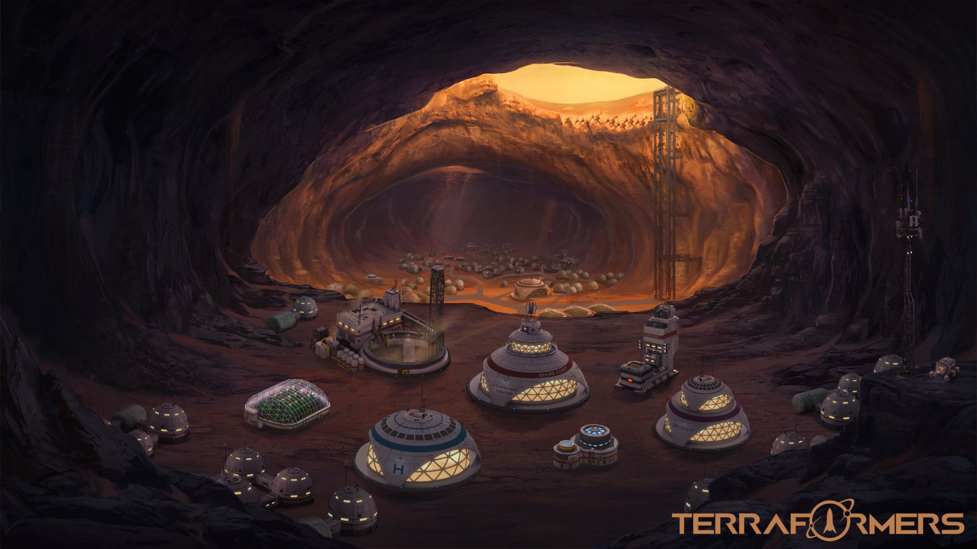 Download Video Game Terraformers HD Wallpaper