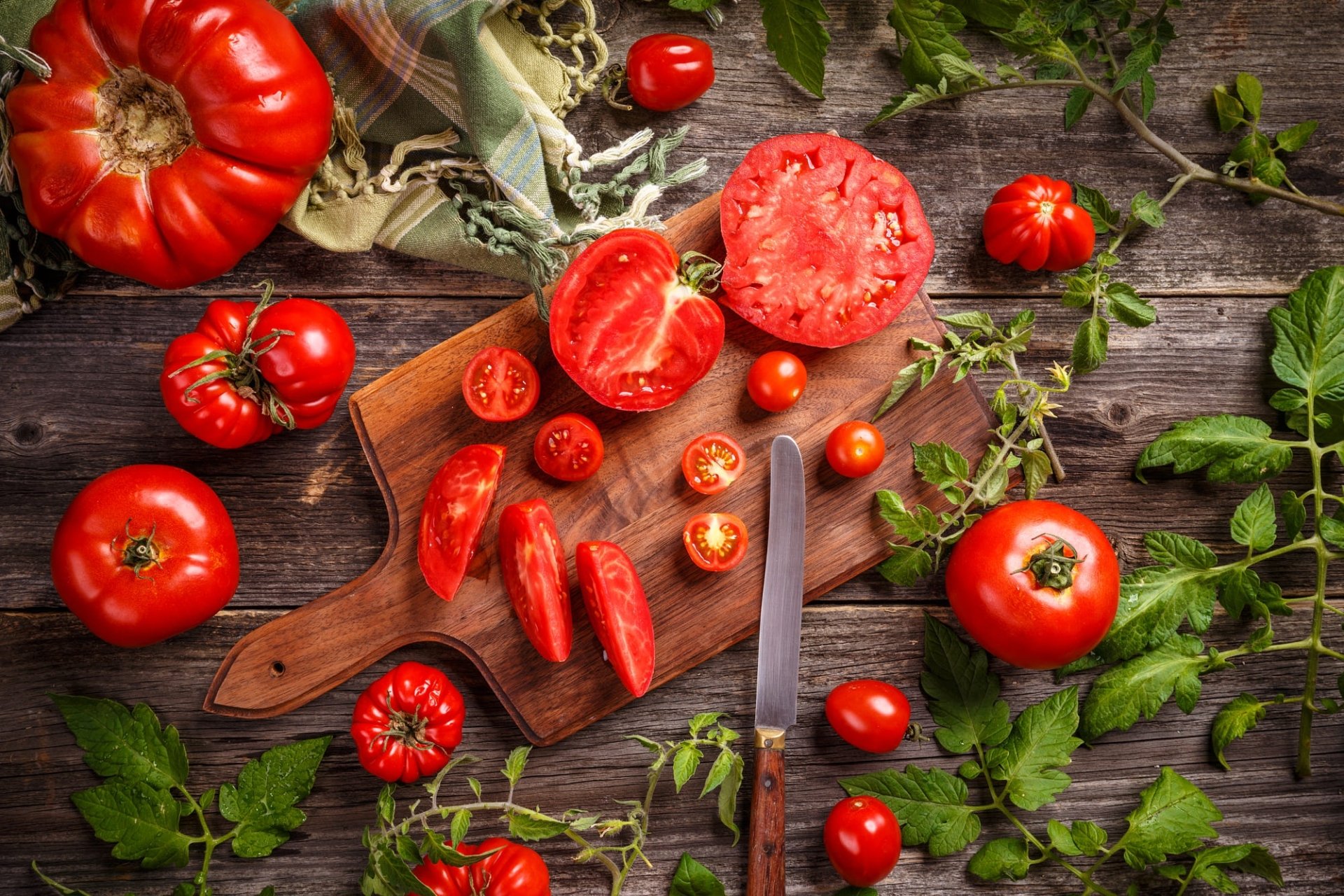 Download Still Life Food Tomato HD Wallpaper